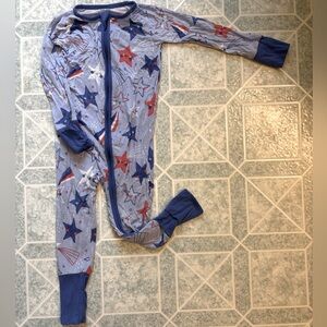 Little Sleepies *fourth of July* Zippy